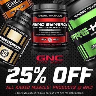  Sale  go now to any @gnclivewell and get a huge discount! On all @kagedmusclesupps #sponsored #kmambassador #insta #instapic #kagedmusclesupps #fitfam #ironaddicts #musclegain #muscleup #motivation #fit #fitness #bodytransformation #gnc #gnclivewell