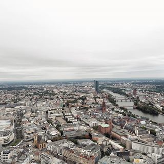 Frankfurt from above