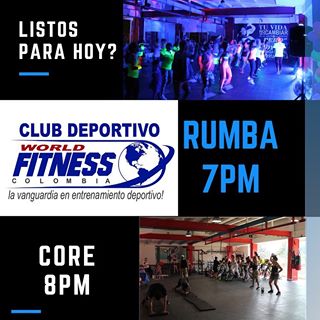 Hoy tenemos clase de rumba y core para que quemes muchas calorías como más nos gusta bailando y que tal fortalecer esa zona abdominal y lumbar? Los esperamos!! - [x] Pregunta por tu clase de cortesía Info:  3150727  317 433 4944, estamos en la calle 25#84-06 ingenio III. #entrenaconlosmejores #gym #lovegym #fitness #lovefitness #strong #nopainnogain  #sinexcusas #fitnesslive