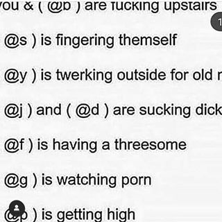 Im sorry i just tagged the ppl who first came up