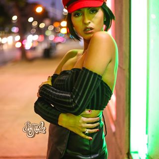#CityLights in #NorthHollywood arts district with @bonniegenevieve 